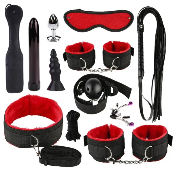 12 Pcs Complete BDSM with Paddle