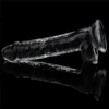 7.5 Inches Flawless Clear Dildo