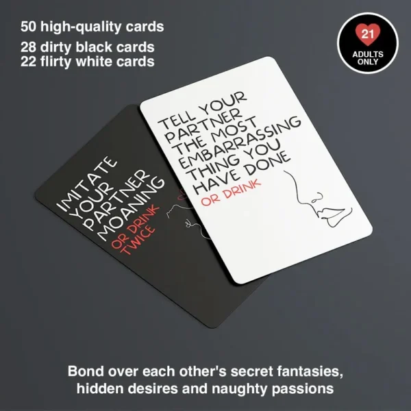 Drunk Desires Couples Card Game