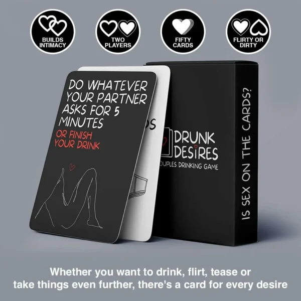 Drunk Desires Couples Card Game