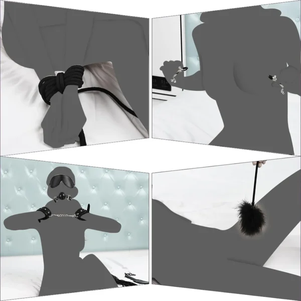 12 Pcs Complete BDSM with Dice