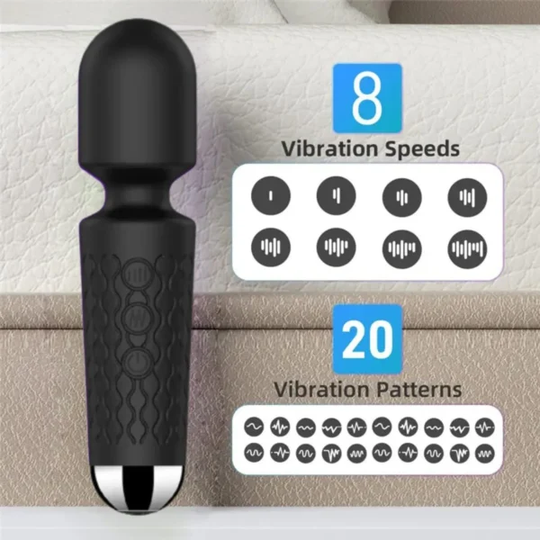 Hot Mini Wand Vibrator
