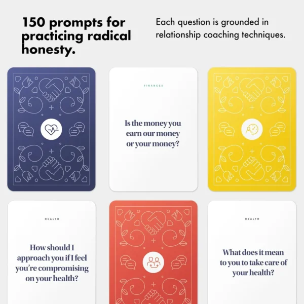 BestSelf Relationship Deck -150 Discussion Prompts