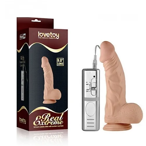 Real Extreme Vibrating Dildo