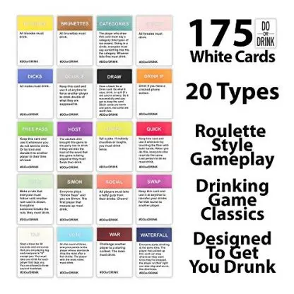 Do or Drink Win or Blackout Drinking Games