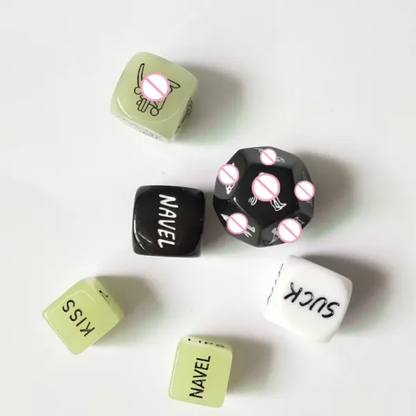 6pcs Sexy Dice Game