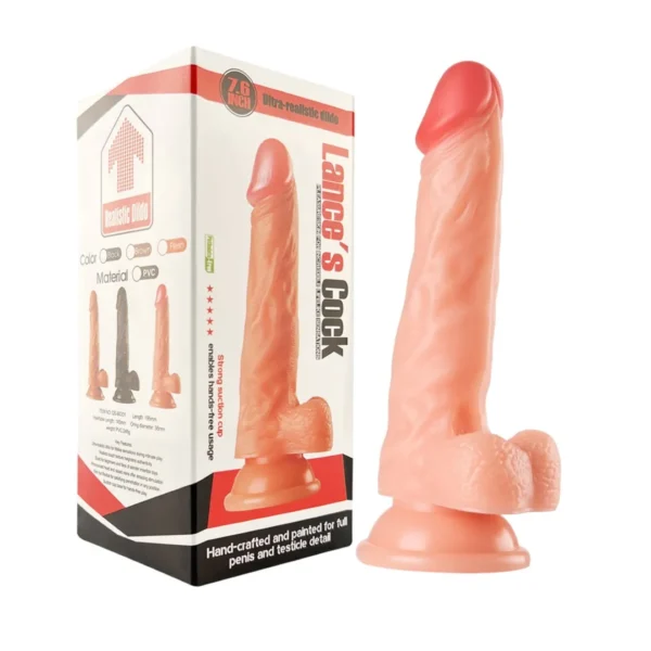 7.5 Inch Ultra Realistic Lance Dildo