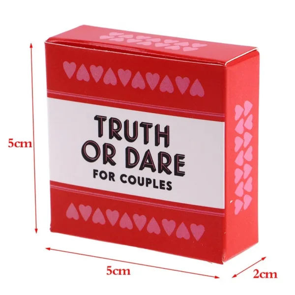 Truth or Dare Card Game