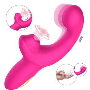 Playthings Sucking Vibrator