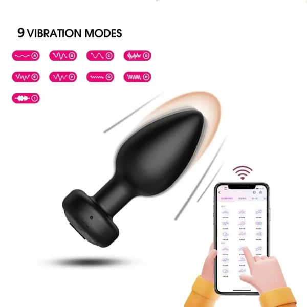 Love Spouse App Controlled Anal Plug