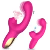 Playthings Sucking Vibrator