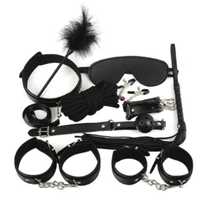 10 Piece BDSM Bondage Kit