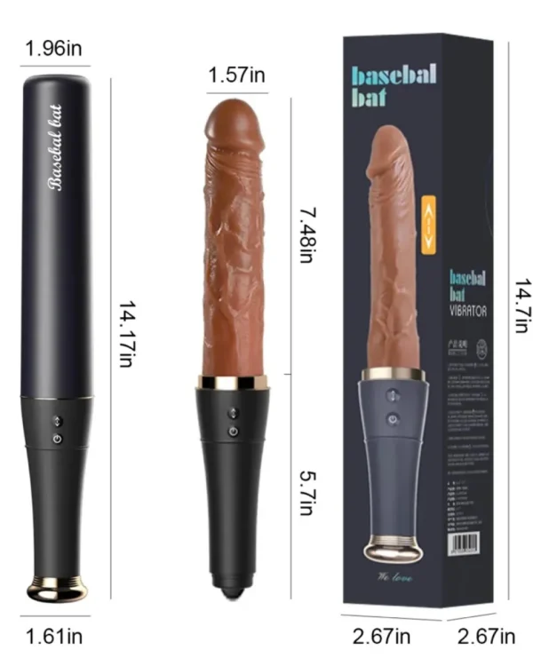 Baseball Bat Shaped Dildo