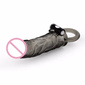 Vibrating Reusable Condom Sleeve