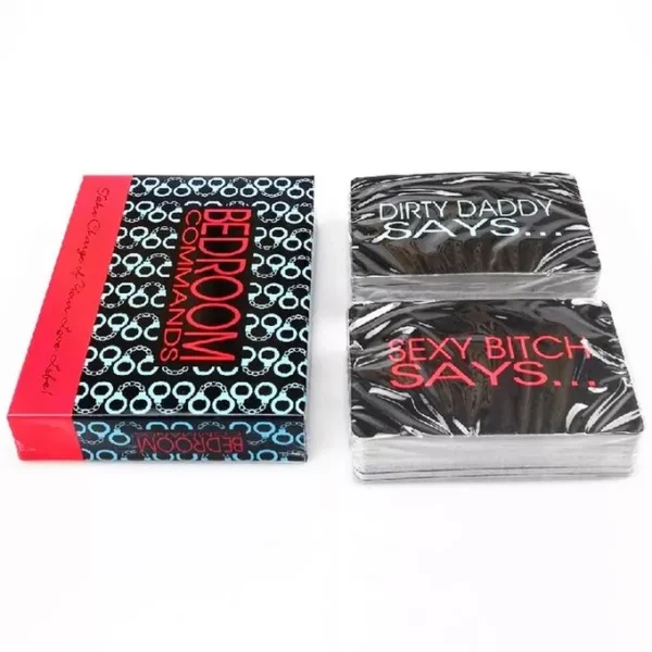 Bedroom Command Card Game