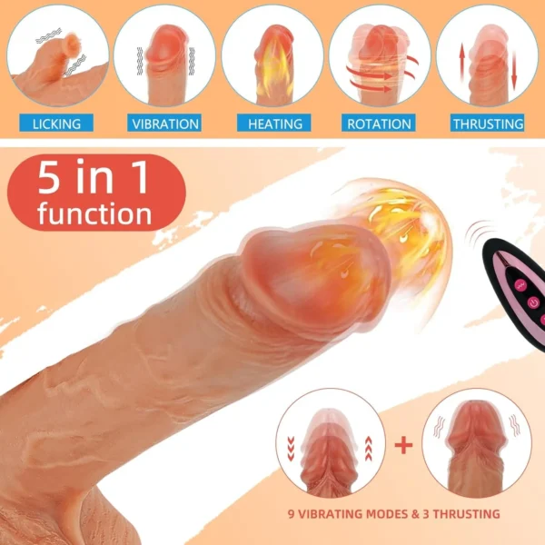 Brown Mamba Dildo Licker