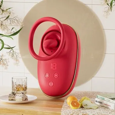 Enticing Tongue Vibrator And Sucker