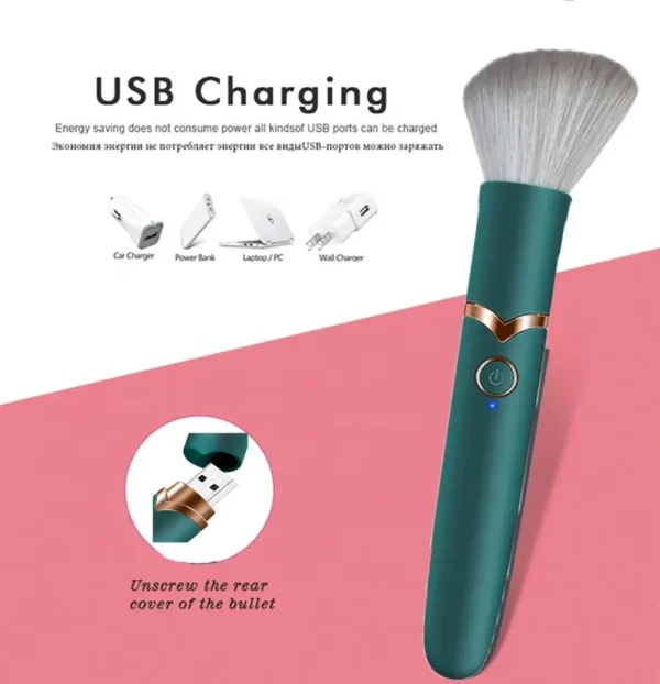 Makeup Brush Rechargeable Vibrator