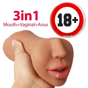 Mouth Vaginal Anal Masturbator