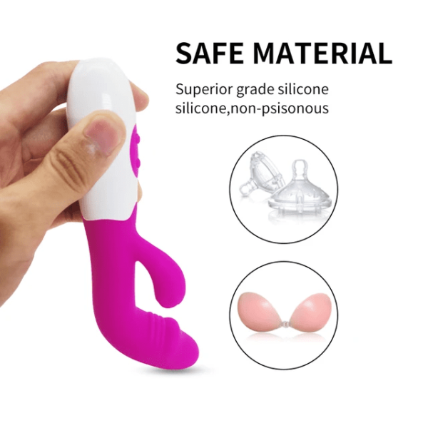racheal-rechargeable-rabbit-vibrator Racheal Rechargeable Rabbit Vibrator