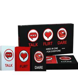 Talk Flirt Dare Card Game